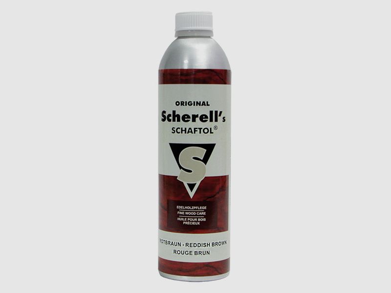 Scherell's Schaftol rotbraun, 500ml