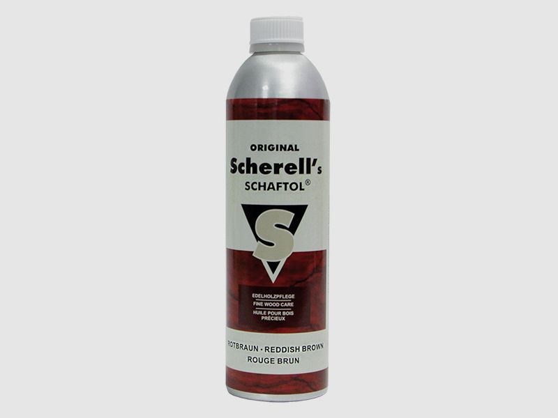 Scherell's Schaftol rotbraun, 500ml