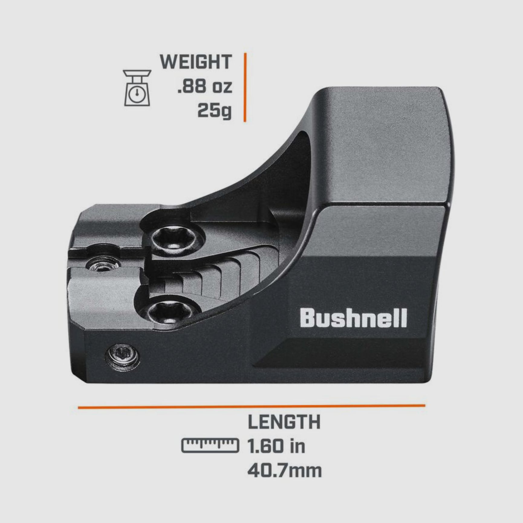 Bushnell RXC-200 1x21mm 6 MOA Dot Reticle 15mm TALL