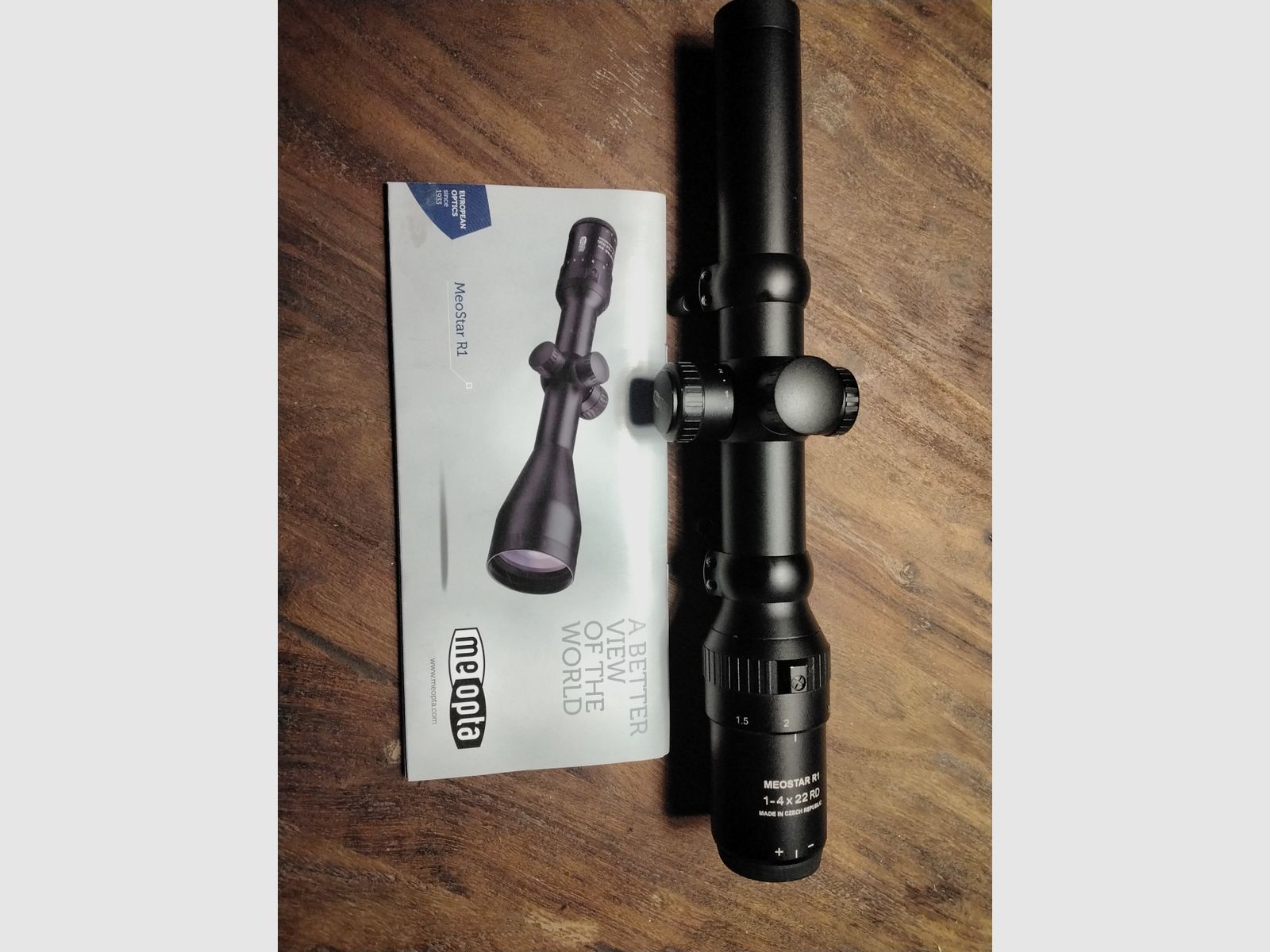 Lornetka myśliwska Meopta Meostar R1 1-4x22, zdjęcie 2 z 5
