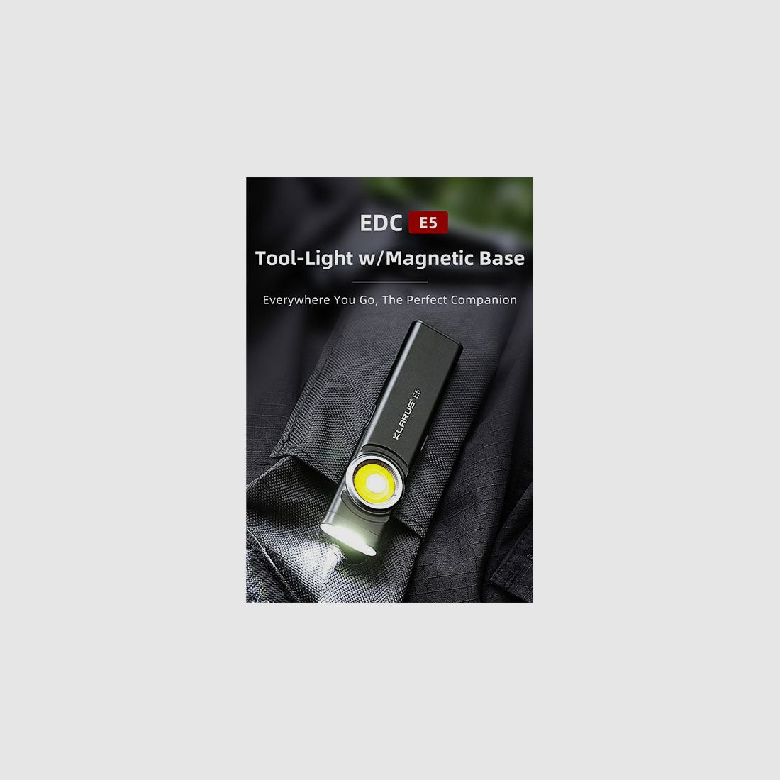 EDC LED-Lampe E5, 600 Lumen, (inkl. Akku), Bild 4 von 13