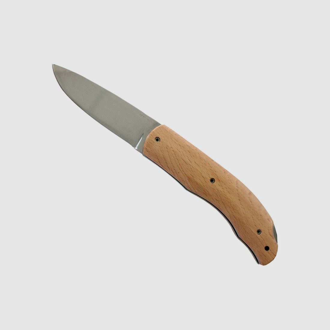 Taschenmesser Buchenholzgriff