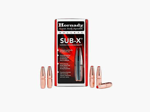 HORNADY – Geschosse – 7.62x39mm .3115 255 gr Sub-X® (100 Stk) -3148