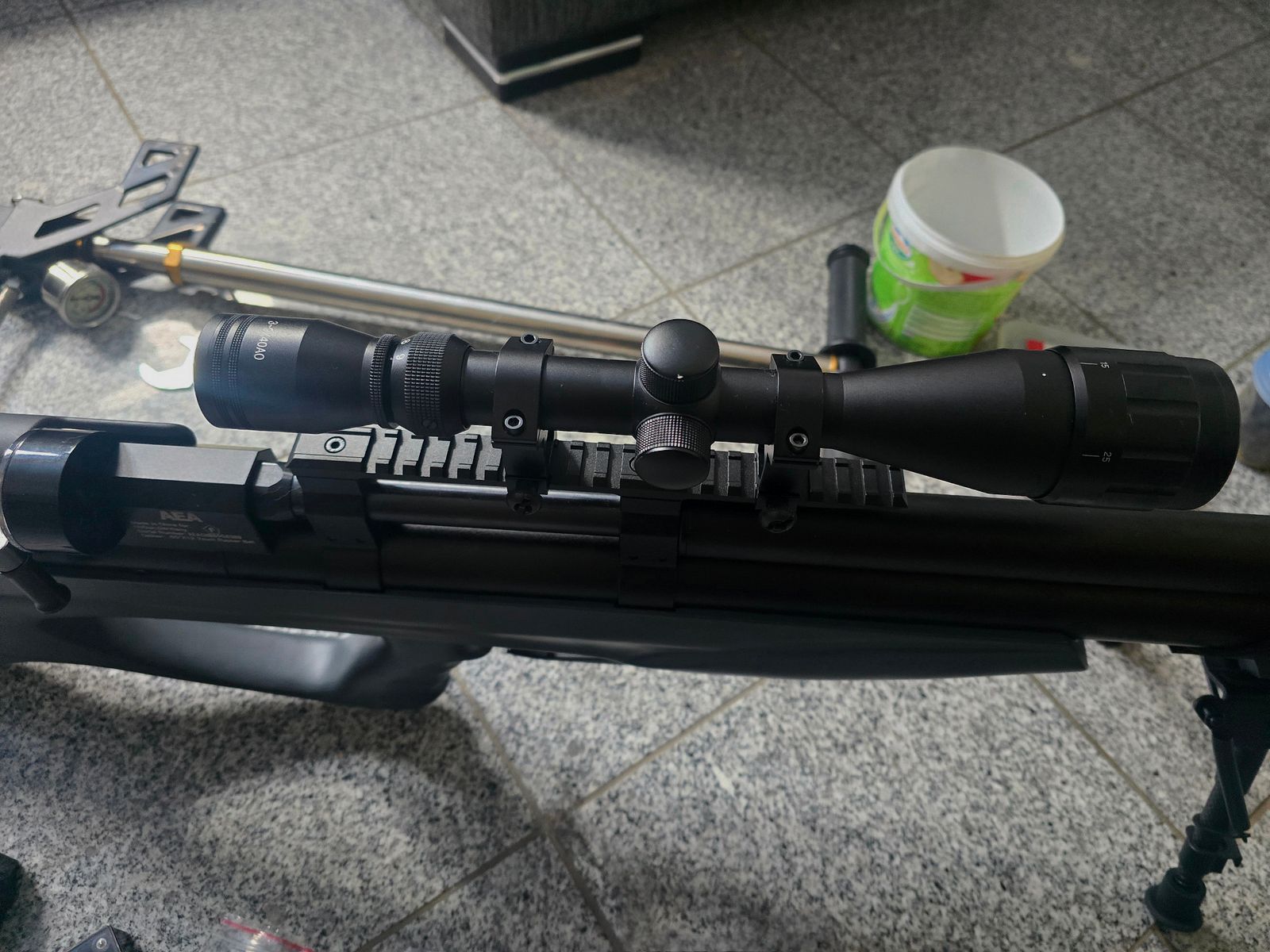 AEA Challenger kaliber 50 mit viel Zubehör 