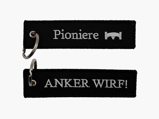 Café Viereck Schlüsselanhänger Anker Wirf Pionier