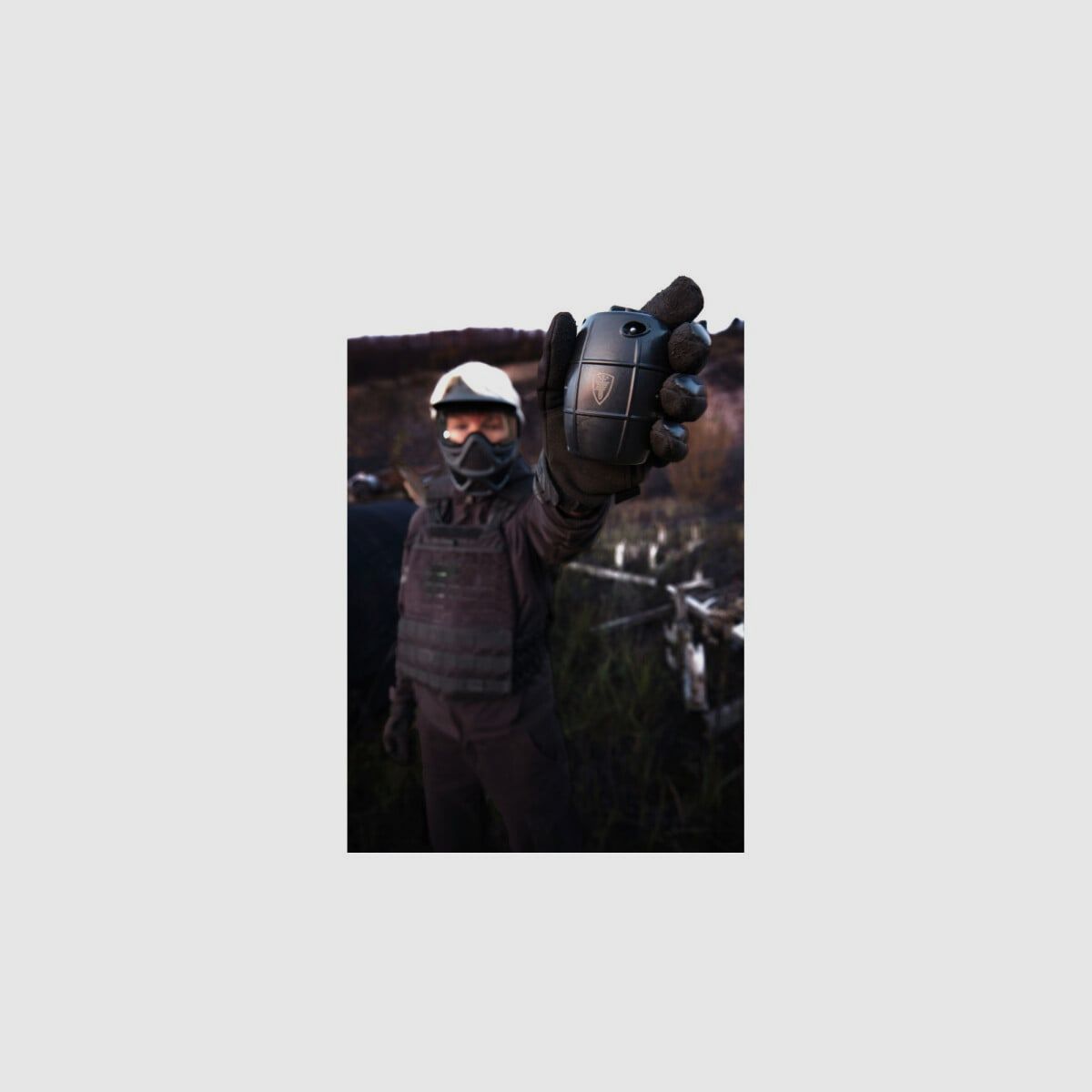 Hailstorm Airsoft Granat 6mm BB z zapalnikiem uderzeniowym - 190 strzałów czarny | Elite Force