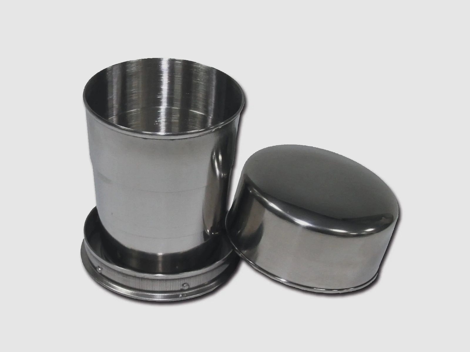MFH Teleskopbecher Edelstahl 15 cl