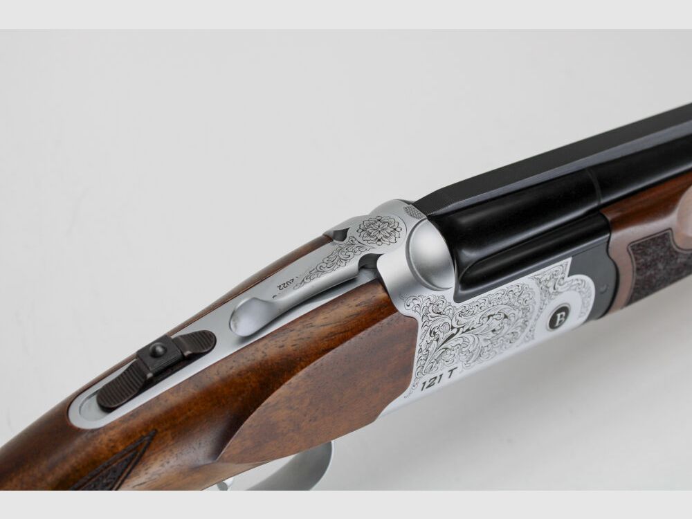 Escopeta BDF BATAS 121T Trap Silver cal. 12/70 perdigones de acero 12/70