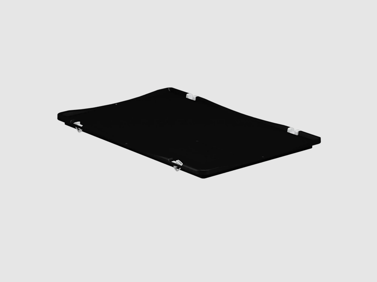 Surplus Systems Coperchio a cerniera Euronorm 40 x 30 cm nero