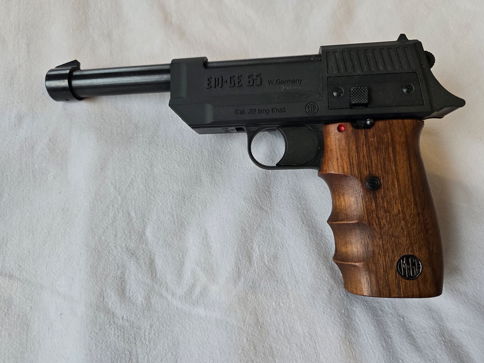 EM-GE 6500 L, cal. 6mm Stakkato and .22 long, rarity!!!