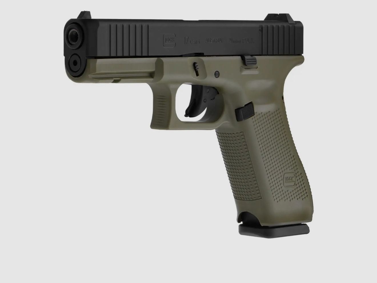 Glock 17 Gen5 Schreckschuss Pistole Battlefield Green 9 mm P.A.K. 
