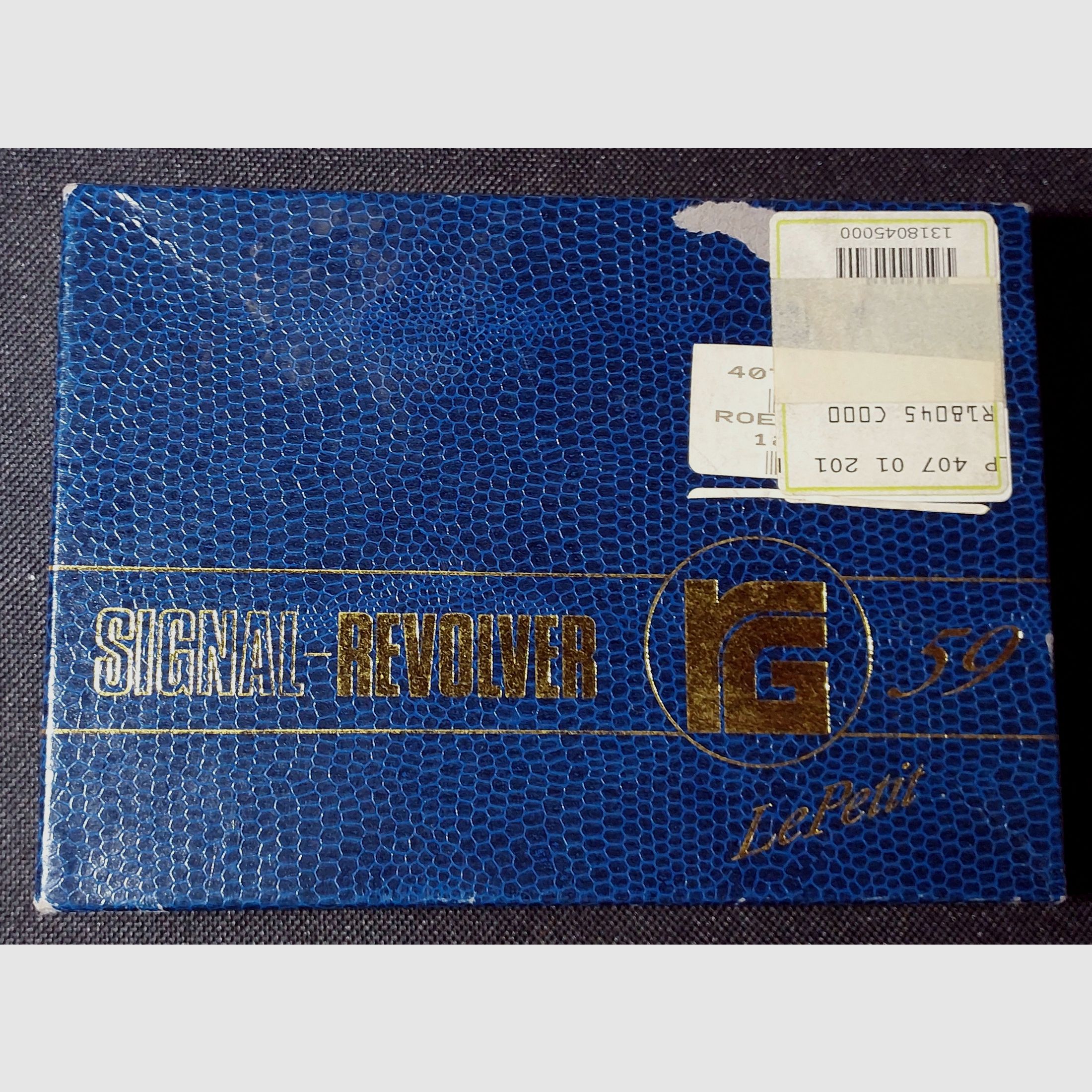 Röhm RG 59 revólver de detonación Alu Chrome 9 mm R.K. (PTB 735)