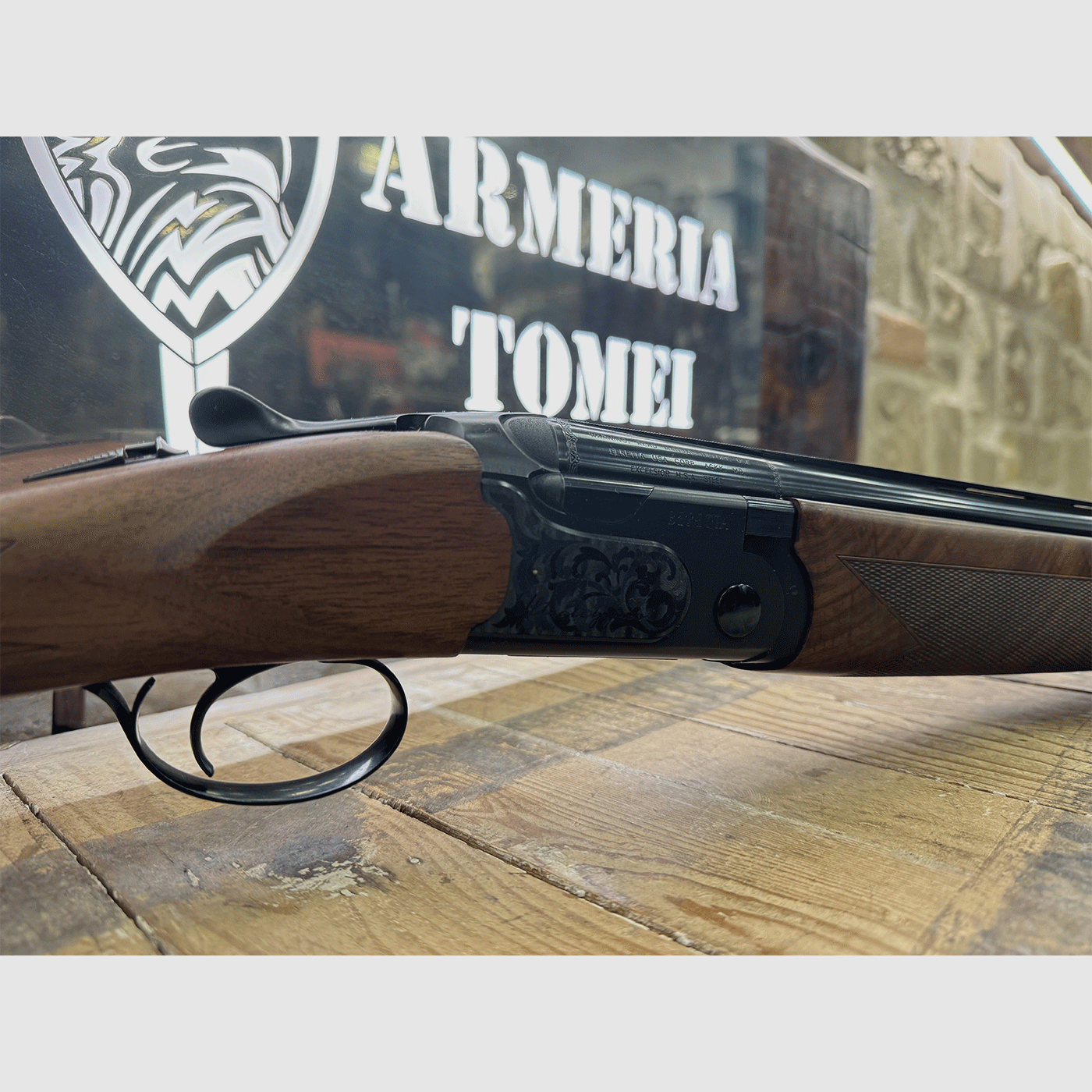 USATO – FUCILE SOVRAPPOSTO – BERETTA MOD. ULTRALEGGERO cal. 12, immagine 2 di 10