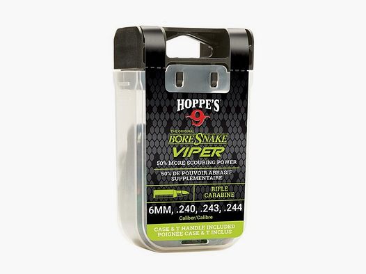 HOPPES BoreSnake Viper para rifle calibre 45 con Den