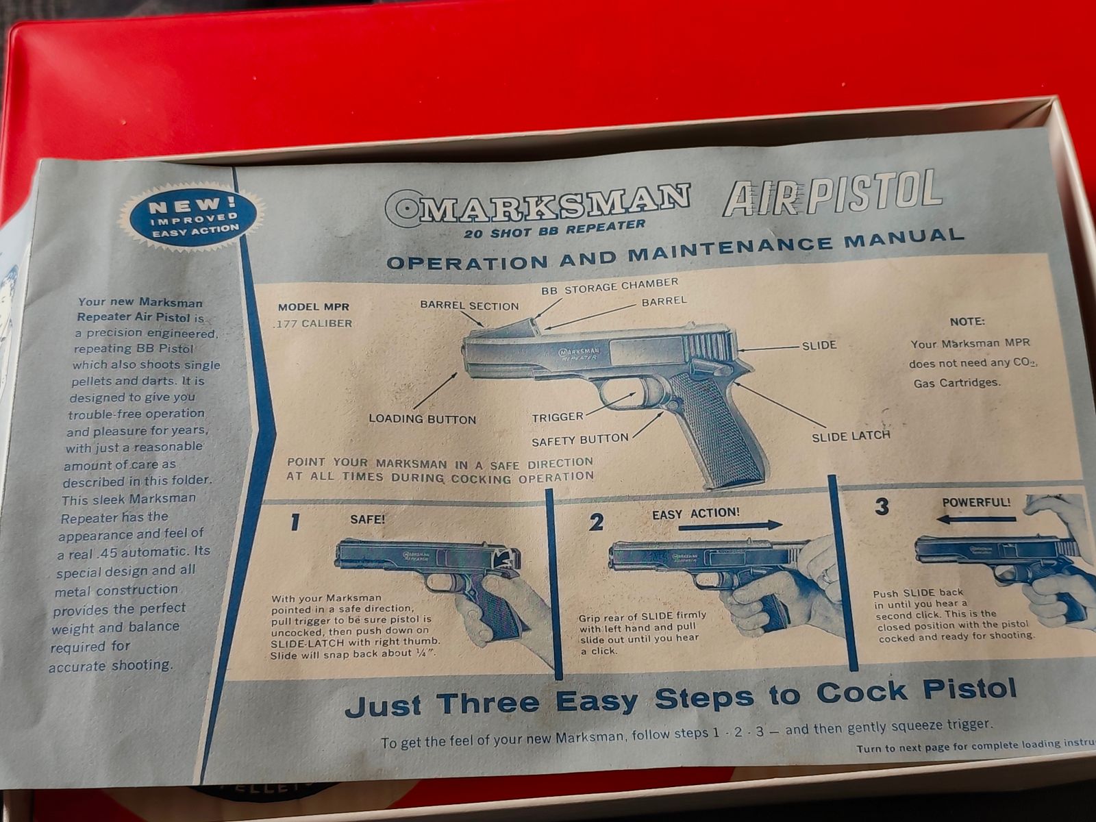 Vintage Marksman Repeater MPR .177 CAL. 4.5