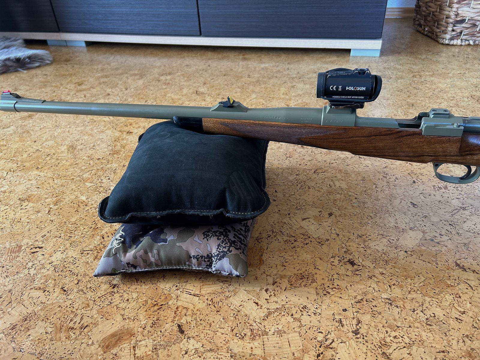 Velser Custom .376 Steyr, Rigby Style