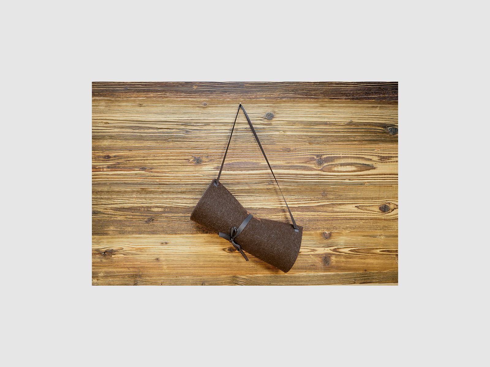 Seat cushion needle felt, Jakele, 40x40cm, brown