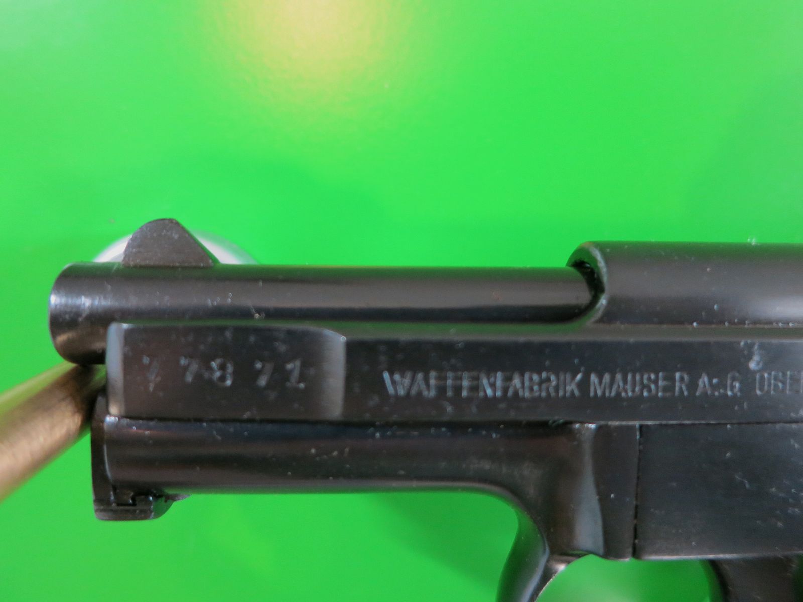 FÁBRICA DE ARMAS MAUSER A.G. OBERNDORF A.N. PATENTE DE MAUSER, Modelo 1934 (1910), Cal.6,35 mm Browning #82-