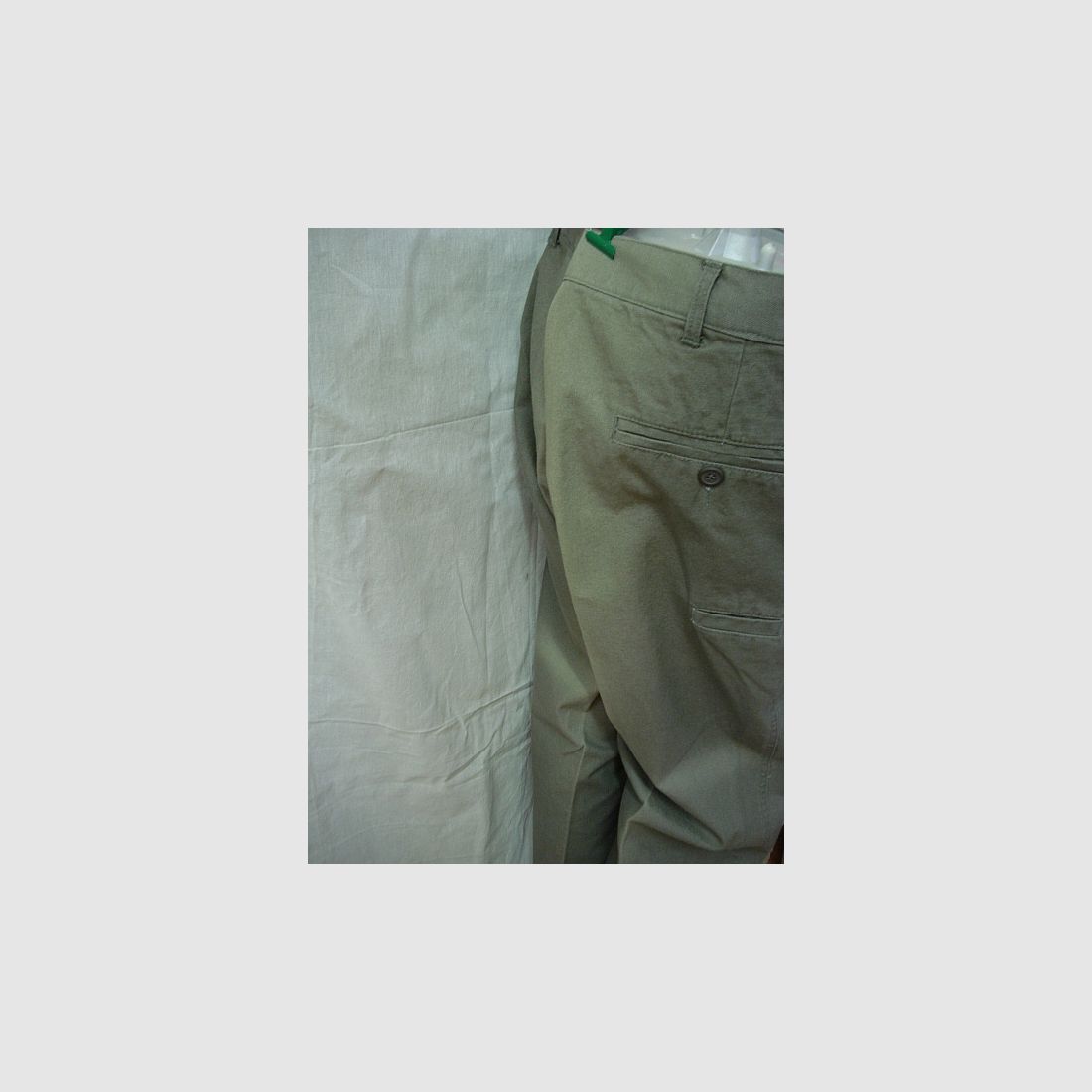 Jeans mit Farbfehlern -