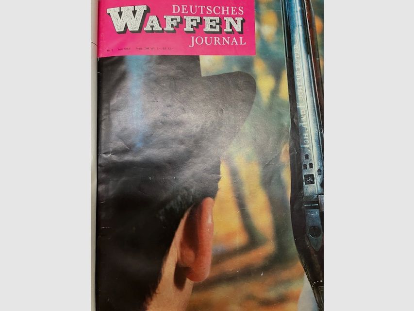 Niemieckie Pismo Strzeleckie DWJ Rok 1965 (wszystkie 12 wydań w oprawie)