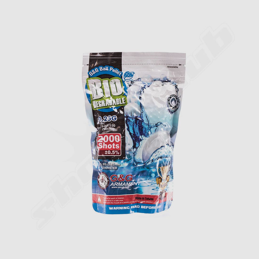 G&G Armament G&G Bio BBs 0.25g Precision 2000 shots 6mm