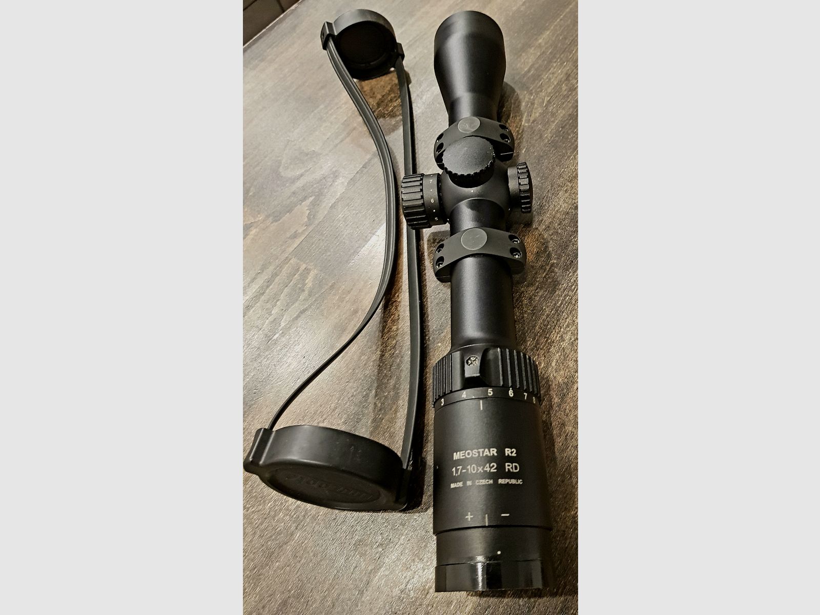 Meopta Meostar R2 1.7-10 x 42 RD for driven hunting and/or sitting hunting