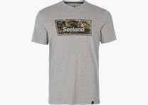 Seeland Falcon T-shirt Heren Donkergrijs Melange 3XL