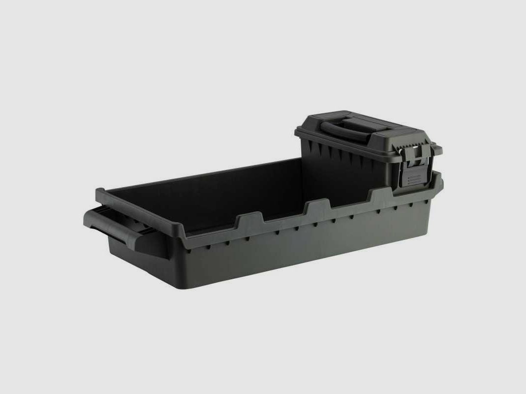 Set of 4 ammunition boxes with transport tray - SET OF 4 AMMUNITION BOXES .30 + TRANSPORT SUPPORT, image 5 of 10