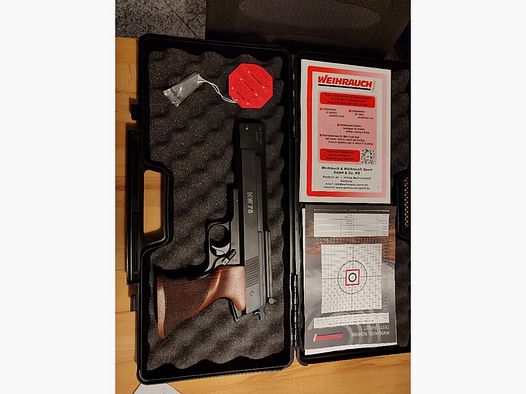 HW75 unbenutzt mit Koffer, neuwertig und Originalverpackt