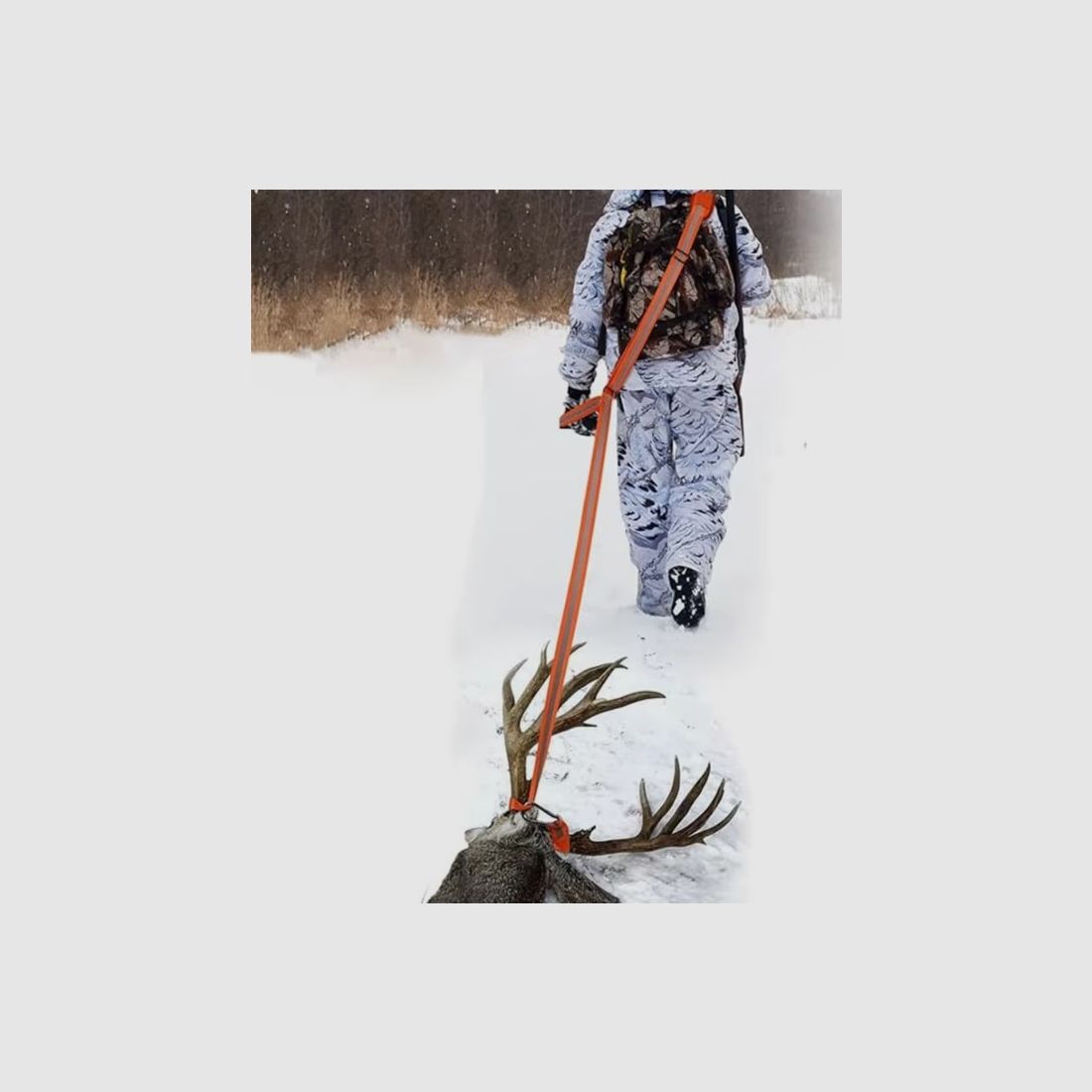 Mountain belt wild recovery aid recovery aid line deer drag hunting game