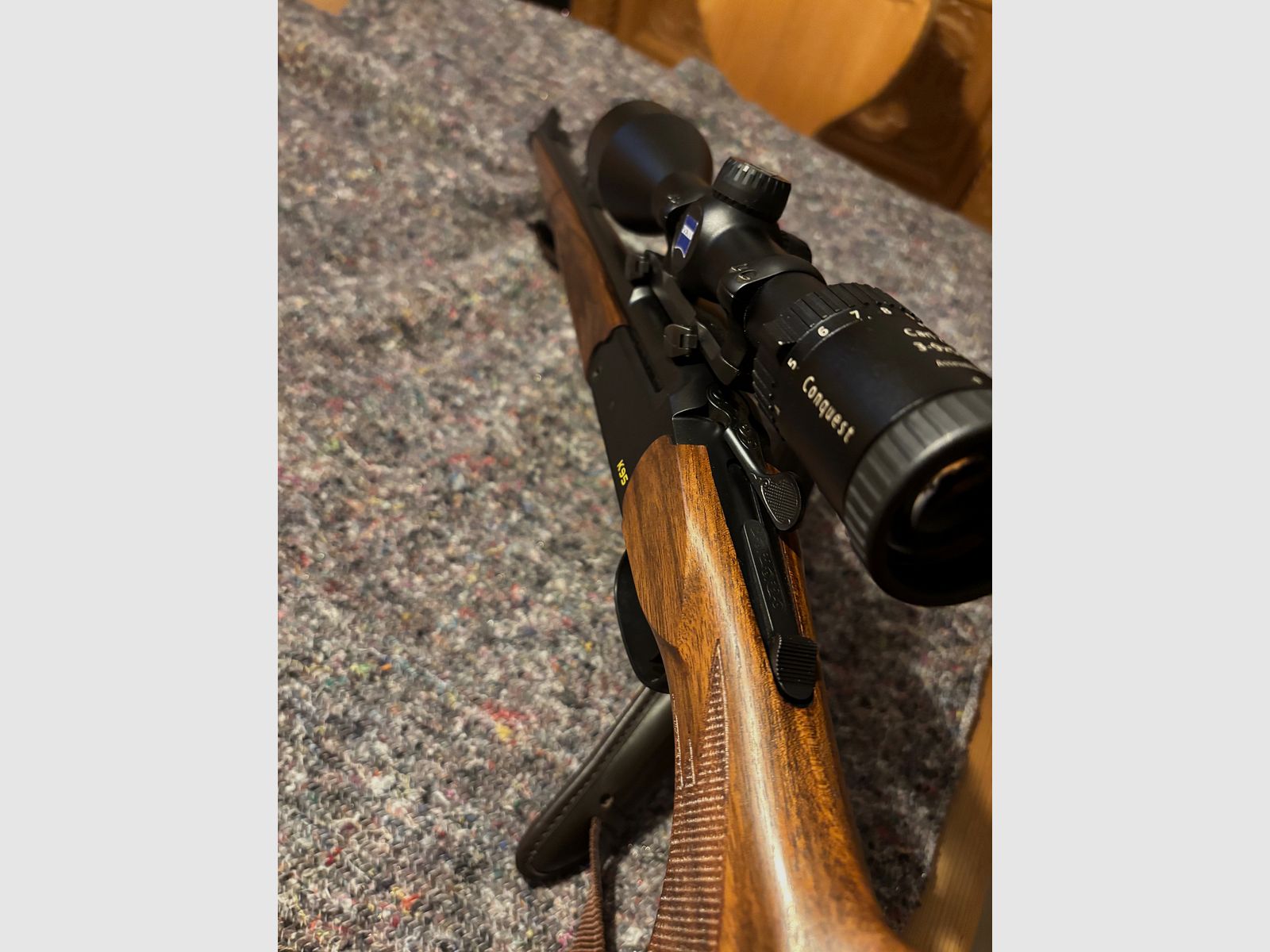 Blaser K95 Stutzen Black Edition Komplettes Set