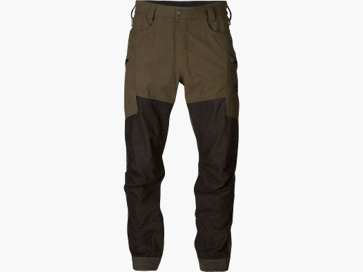 Härkila Driven Hunt Hws Pantalones de Cuero para Hombre Willow green/Shadow brown, 60/32
