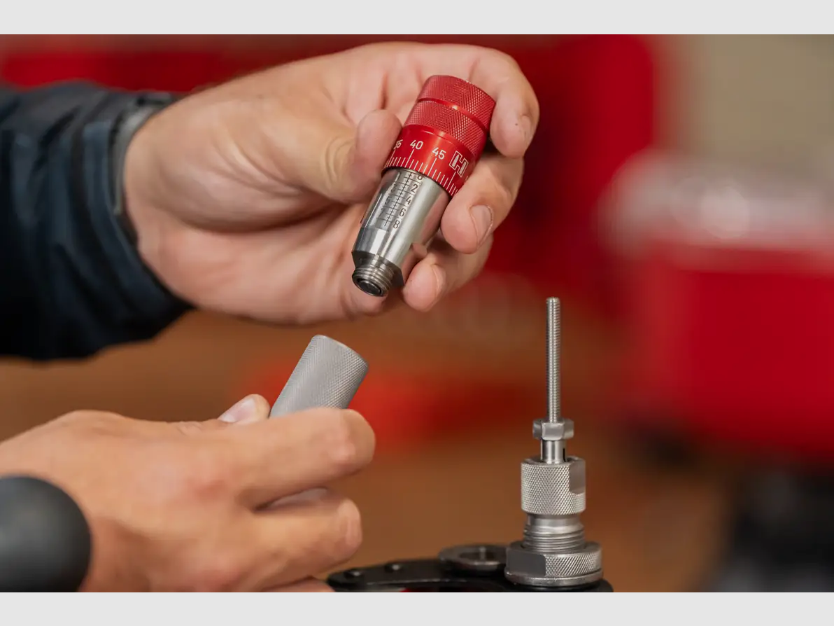 Hornady Click-Adjust Bullet Seating Micrometer / Micrometer Bullet Seating Screw with Click Adjustment, image 2 of 7