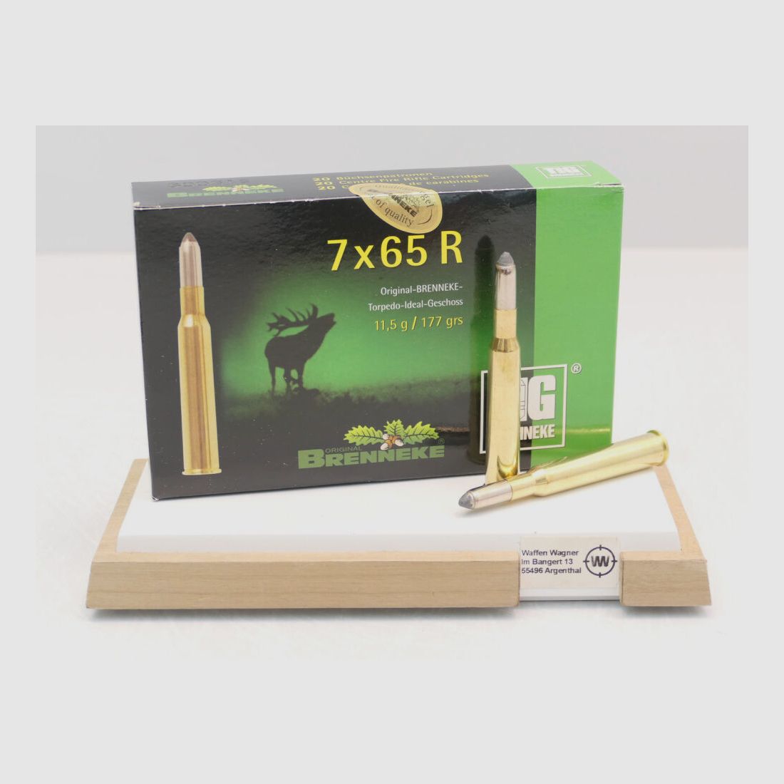 Brenneke TIG 11,5g/177grs A20 7x65 R