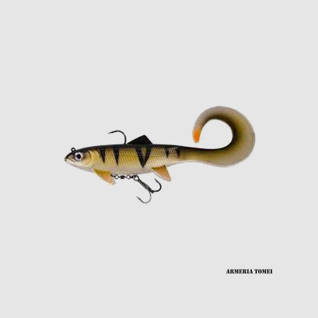DAM EFFZETT – PIKE SEDUCER CURL TAIL 18cm / 85gr Perch