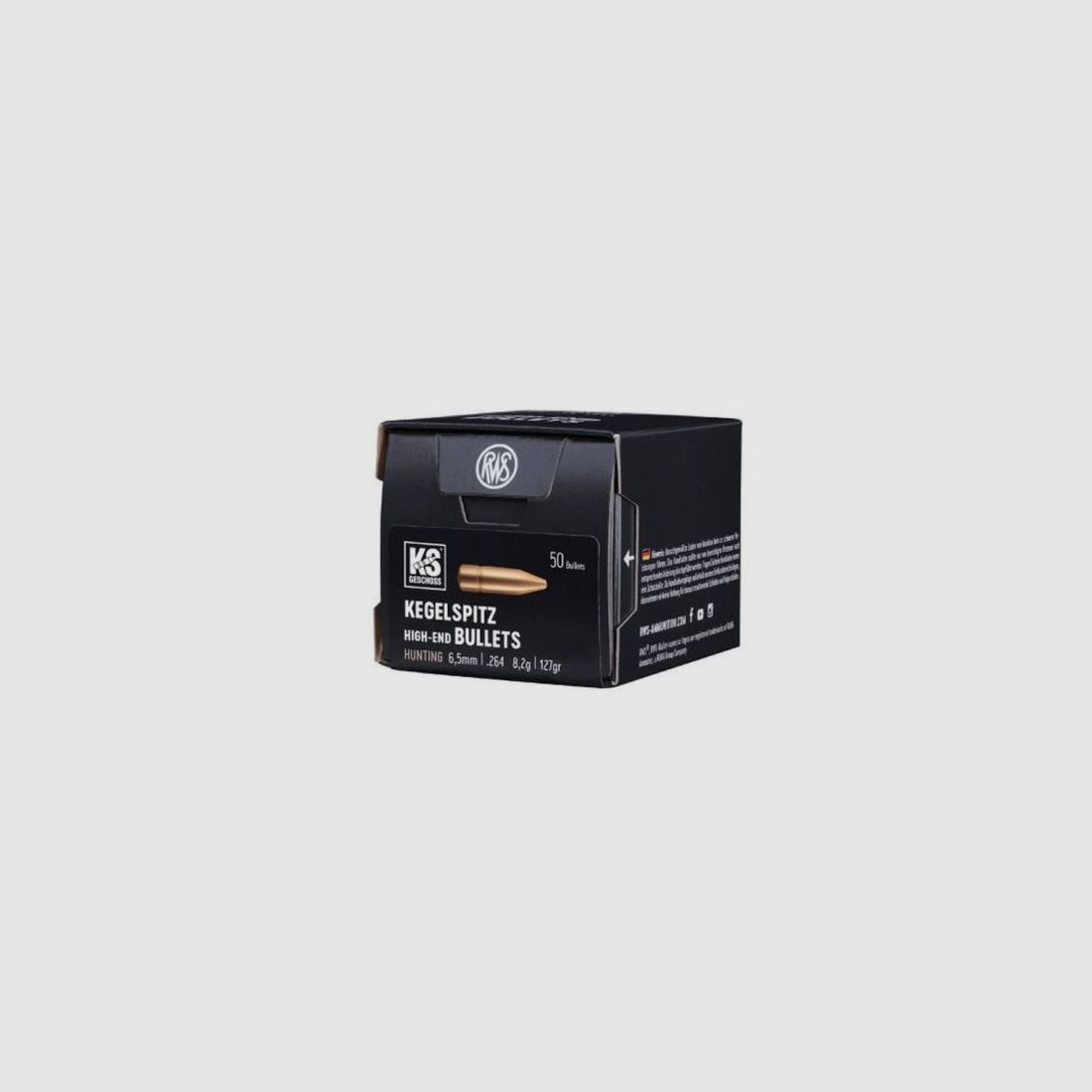 RWS Balas 6,5 mm Gr 127 KS Dia 264