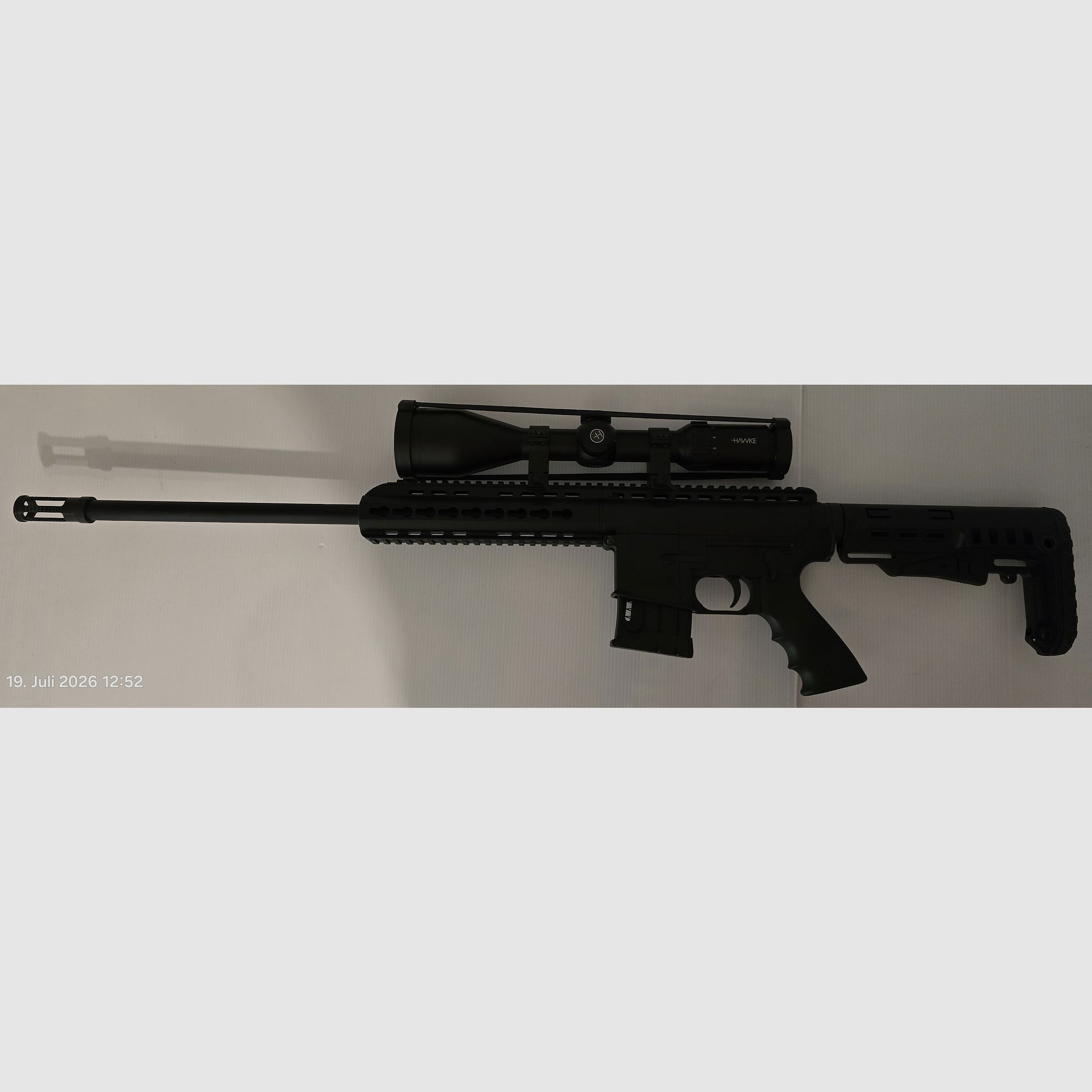 Pallas BA15-22 Gen 3 22LR KK repeating rifle in AR15 look