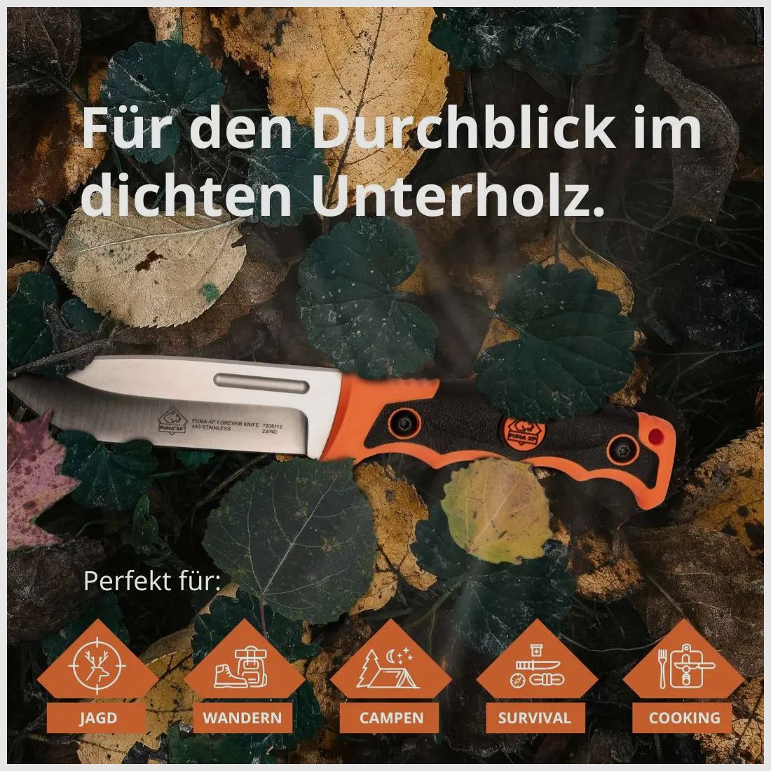 Couteau PUMA XP forever, orange
