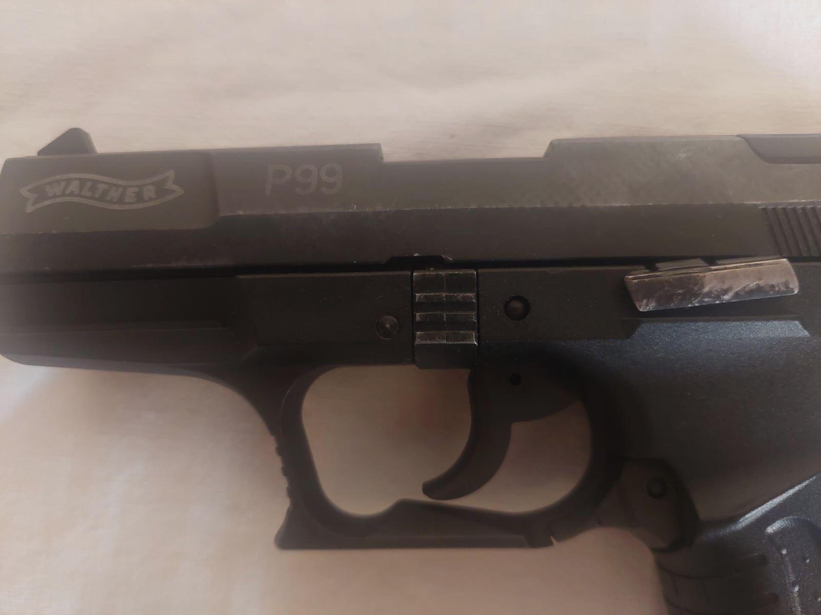 Walther P99 9mm P.A.K + accesorios ( conjunto )