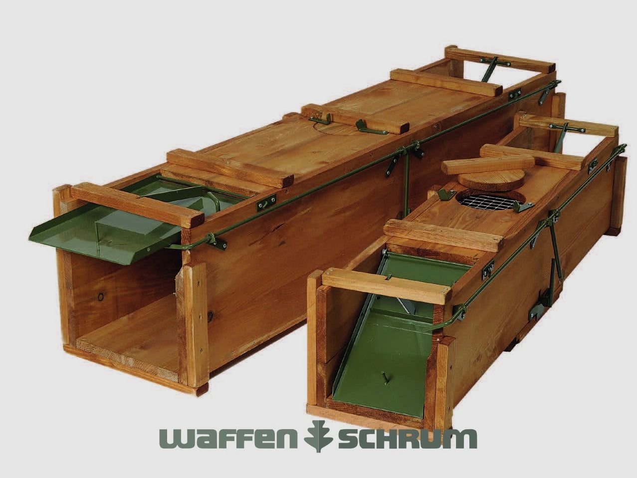 DAUTH distribution wooden box live trap 23 116cm