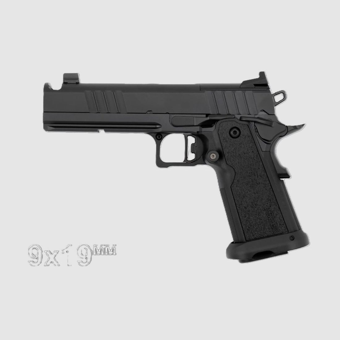 Tisas 2011 Duty Compensator Double Stack, 9mm Para, 17 colpi, 5", OR, mirino Tritium