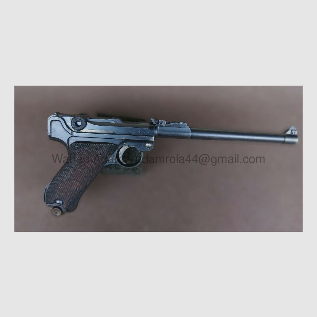 Armas y municiones alemanas Lange P.08 1916
