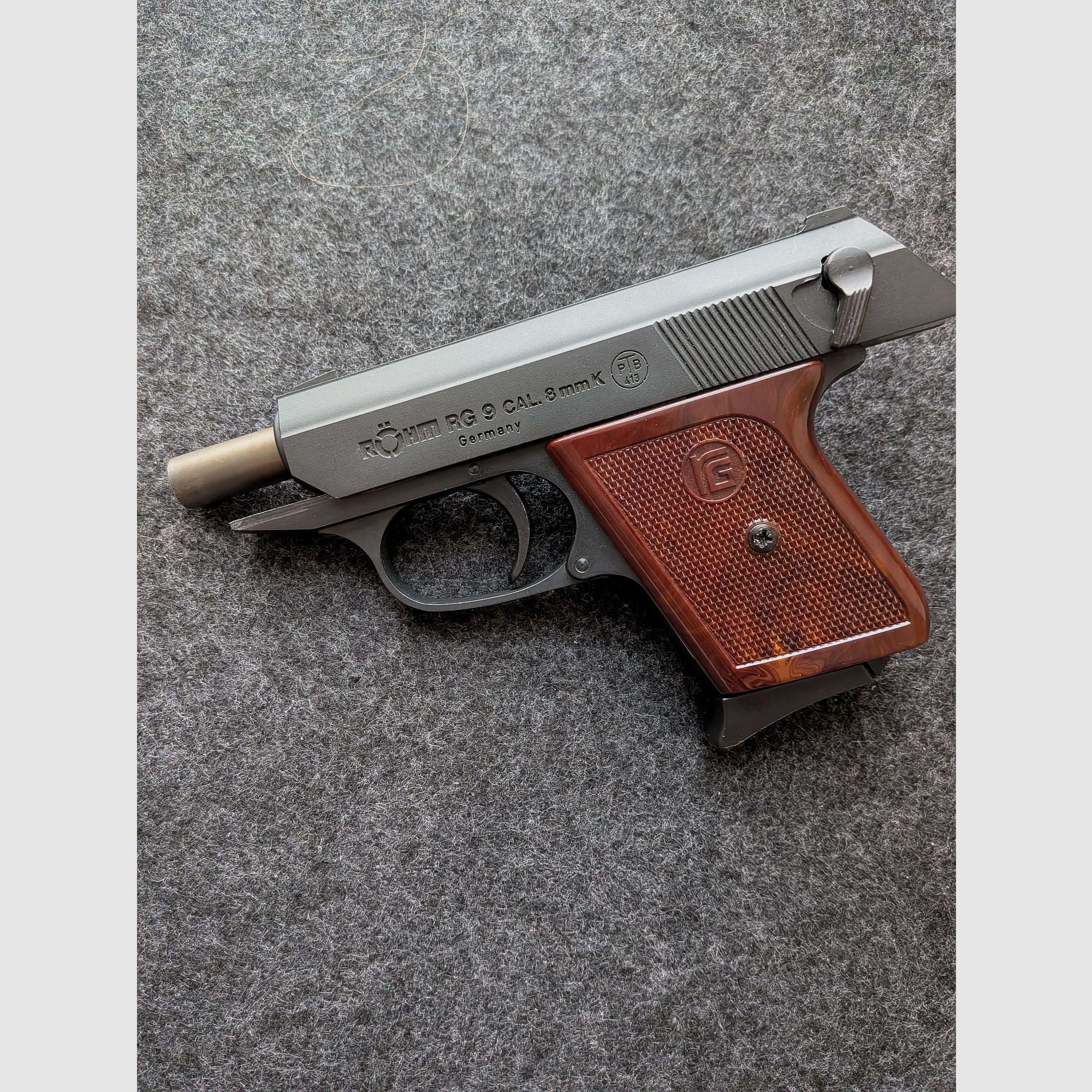 Röhm RG 9 (RG9) cal. 8mmK ++PTB 413++blank firing pistol
