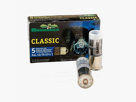 Brenneke Brenneke Classic 12/70 Flintenlaufgeschoss - 31,5g