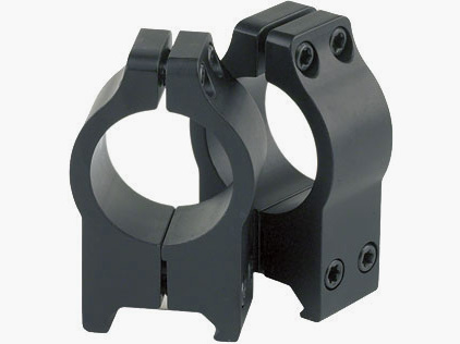 Nikko Stirling scope mounting rings 1" inch 25.4 mm type Weaver / Picatinny high version (13mm BH)