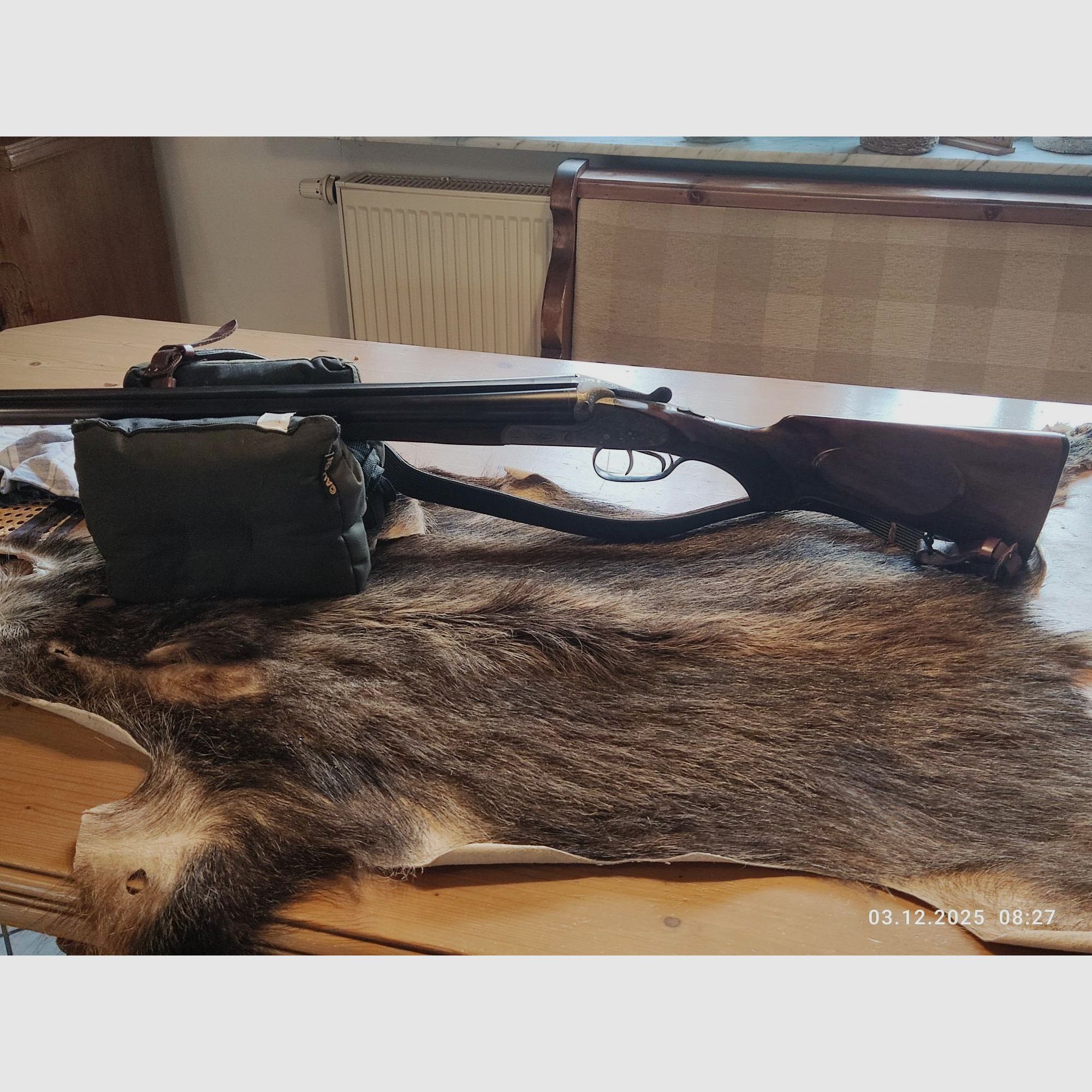 Fucile doppietta Merkel 12/70