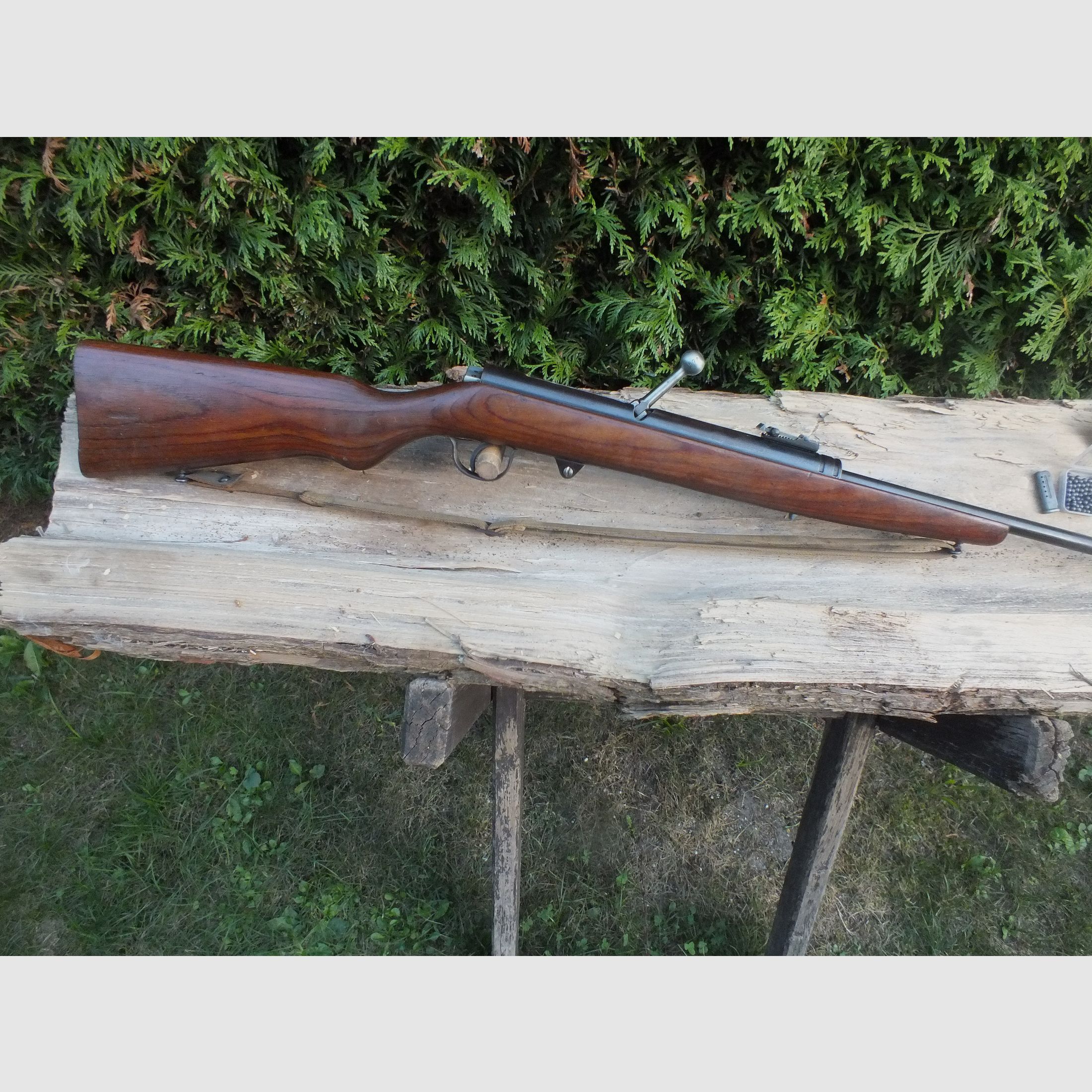 Suhler Luftdruckgewehr Haenel 49a von 1958!