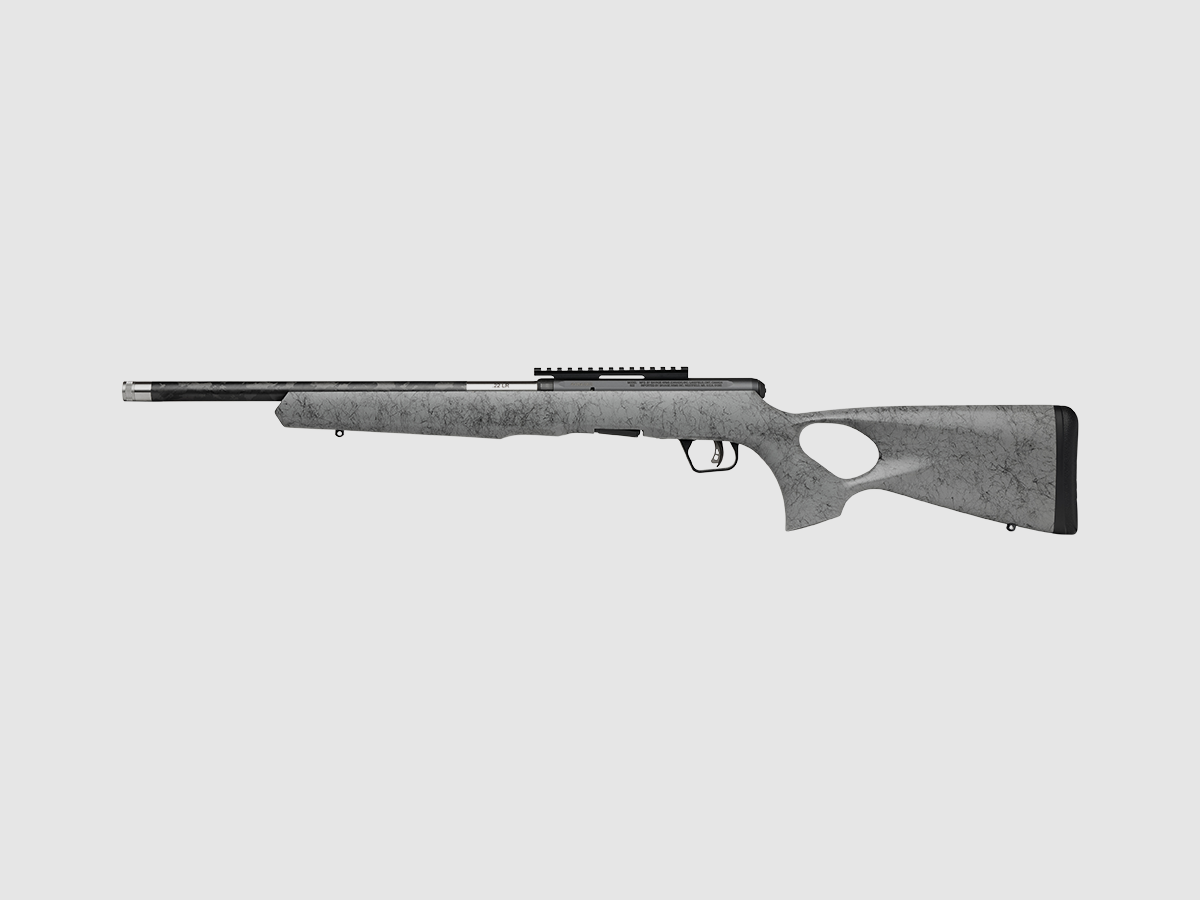 Savage Firearms B17 Timberlite Thumbhole .17 HMR 18"/46cm 1/2"x28 Repetierbüchse, Bild 5 von 5