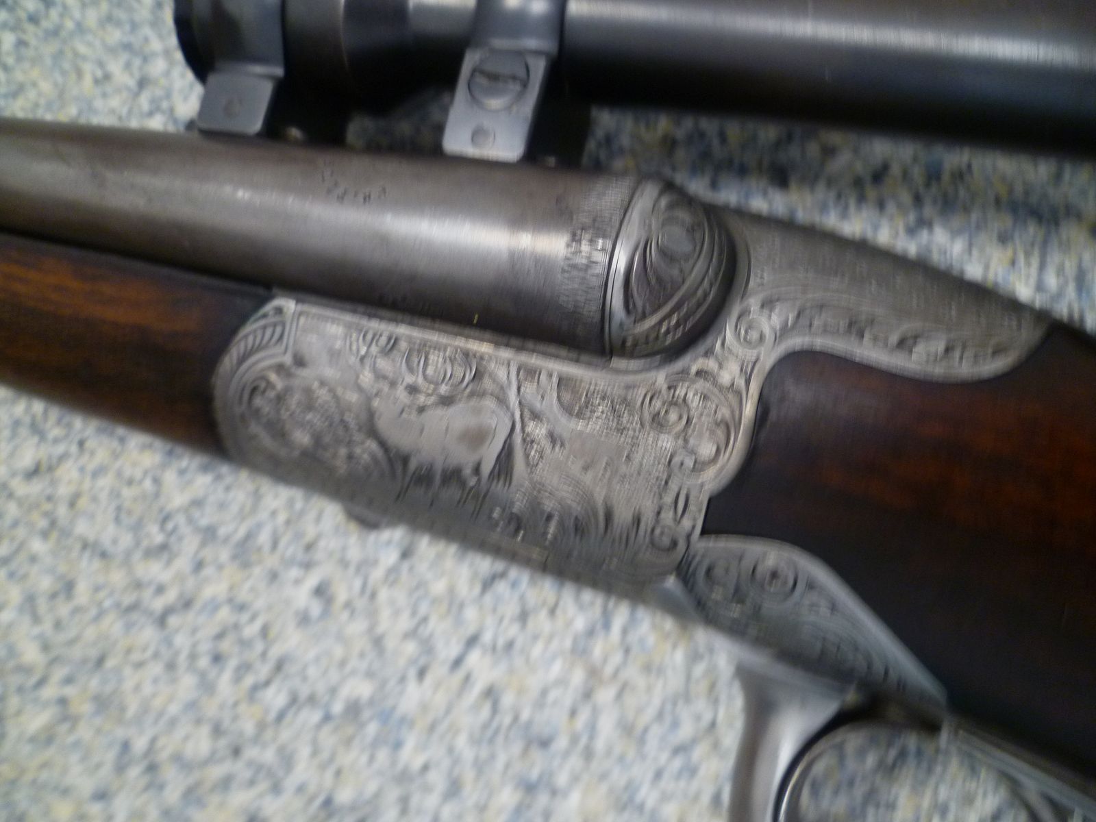 Drilling "unbekannt" 16/70 & 9,3x72R & .22 Win.Mag 