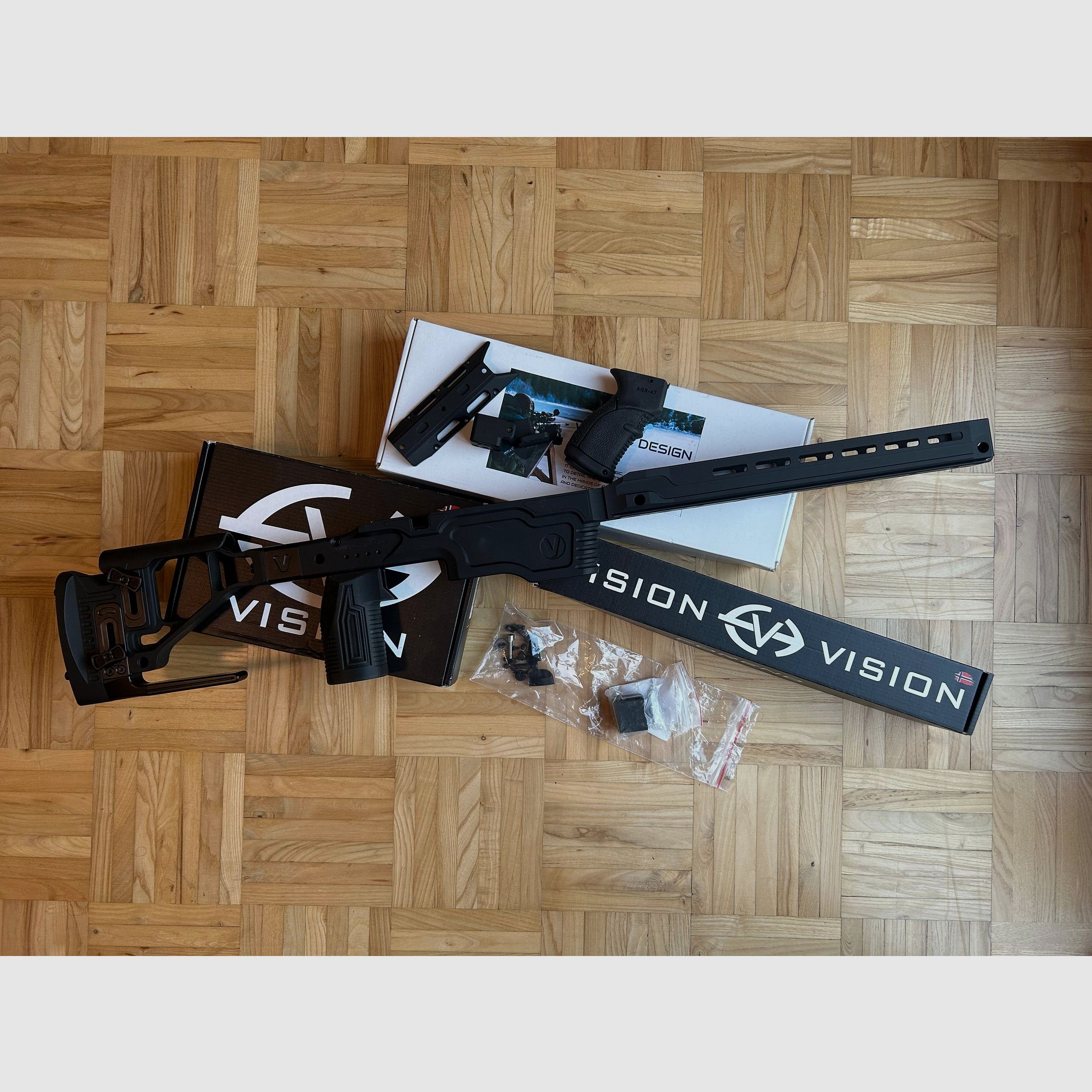 Vision Design chassis for SSG3000 / Sauer 200 STR – used, top condition